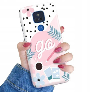 ETUI do MOTOROLA G PLAY 2021 Kolor Pastele Wzory