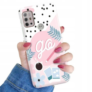 ETUI do MOTOROLA G10 POWER Kolorowe Pastele Wzory