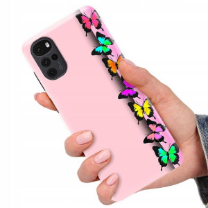 Etui do MOTOROLA G22 4G Motyle Butterfly Wzory