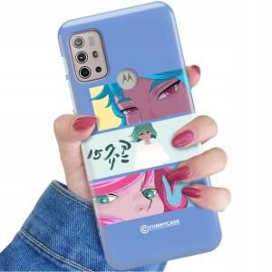 Etui do MOTOROLA G30 Obudowa Case Anime Top Wzory