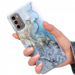 Etui do MOTOROLA G40 FUSION Case Marmurki Wzory