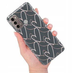 ETUI DO MOTOROLA G40 FUSION Love Walentynki Wzory