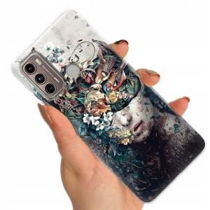 Etui do MOTOROLA G60 4G Case Biologist Human Wzory