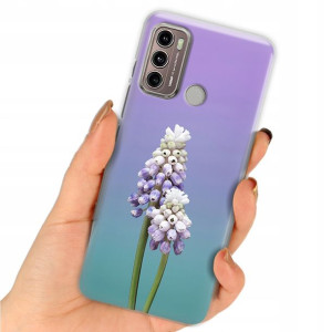 Etui do MOTOROLA G60 4G Case Kwiaty Lato Top Wzory