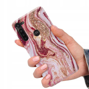 Etui do MOTOROLA G8 POWER Obudowa Marmurki Wzory