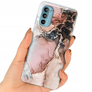 Etui do MOTOROLA MOTO G52 Case Marmurki Top Wzory