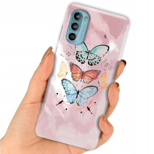 Etui do MOTOROLA MOTO G52 Case Motyle Top Wzory