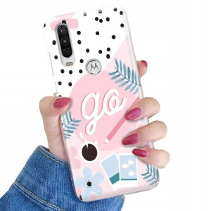 ETUI do MOTOROLA ONE ACTION Kolorowe Pastele Wzory