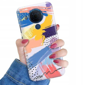 ETUI do NOKIA 5.4 Kolorowe Pastele Letnie Wzory