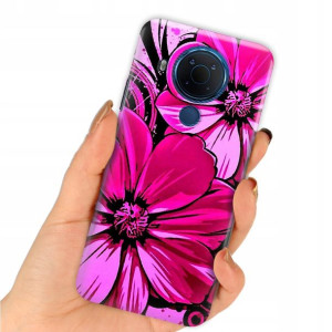 Etui do NOKIA 5.4 Obudowa Kwiaty Letnie Top Wzory