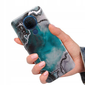 Etui do NOKIA 5.4 Obudowa Marmurki Letnie Wzory