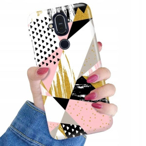 ETUI do NOKIA 8.1 Kolorowe Pastele Letnie Wzory
