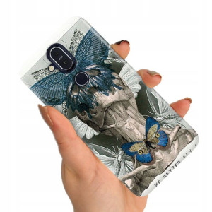 Etui do NOKIA 8.1/ X7 Case Biologist Human Wzory