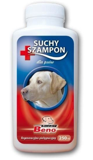Super Beno Szampon Suchy Regeneracyjno-Pielęgnacyjny dla Psów 250 Ml - such