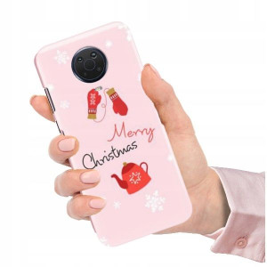 ETUI DO NOKIA G20 Świąteczne Zima Christmas Wzory