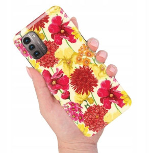 ETUI DO NOKIA G21 4G Kwiaty Flower Natura Wzory