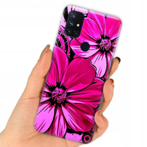 Etui do ONEPLUS NORD N10 5G Case Kwiaty Lato Wzory