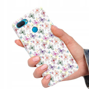 Etui do OPPO A12 Case Motyle Butterfly Top Wzory