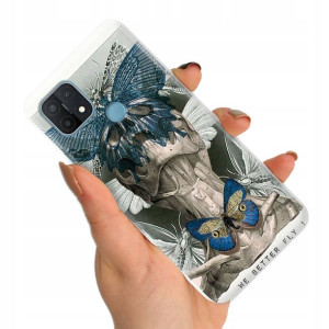 Etui do OPPO A15S Obudowa Biologist Human Wzory