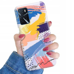 ETUI do OPPO A16 Kolorowe Pastele Letnie Top Wzory