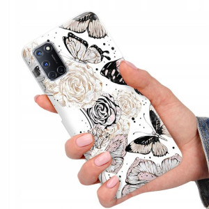 Etui do OPPO A52 Case Motyle Butterfly Top Wzory