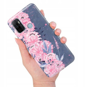 ETUI DO OPPO A53s Kwiaty Flower Natura TOP Wzory