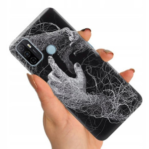 Etui do OPPO A53S Obudowa Biologist Human Wzory