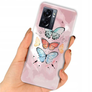 Etui do OPPO A57 5G Obudowa Butterfly Motyle Wzory