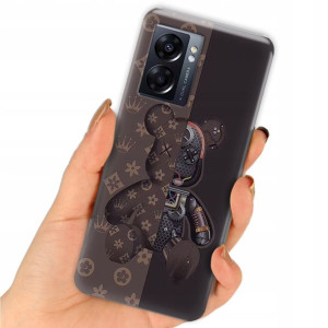 Etui do OPPO A57 5G Obudowa Misie Bearbrick Wzory