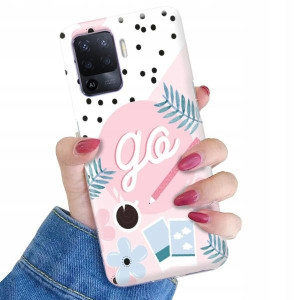 ETUI do OPPO A94 4G Kolorowe Pastele Letnie Wzory