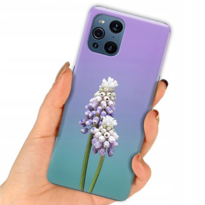 Etui do OPPO FIND X3 Case Kwiaty Letnie Top Wzory