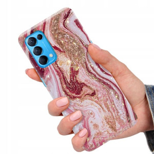 Etui do OPPO RENO 5 5G Obudowa Case Marmurki Wzory