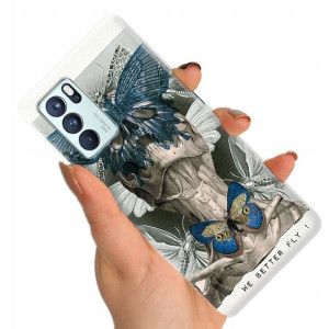 Etui do OPPO RENO 6 PRO 5G CPH2249 Biologia Wzory