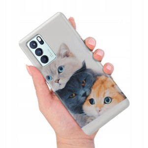 Etui Do Oppo Reno 6 Pro 5g Cph2249 Zwierzęta Wzory