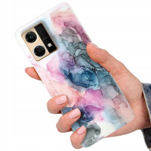 Etui do OPPO RENO 7 4G Obudowa Case Marmurki Wzory