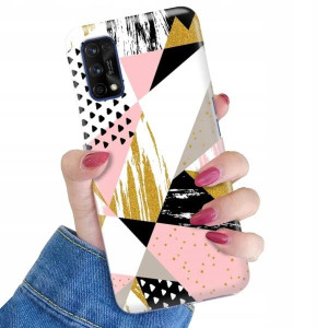 ETUI do REALME 7 PRO Kolorowe Pastele Letnie Wzory