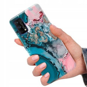Etui do REALME 7 PRO Obudowa Marmurki Letnie Wzory