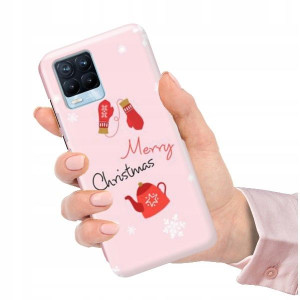 ETUI DO REALME 8 Świąteczne Zima Christmas Wzory