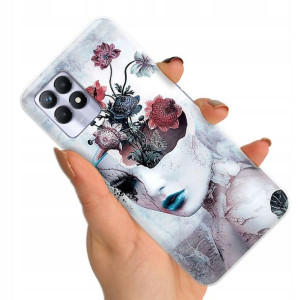 Etui do REALME 8i Obudowa Biologist Human Wzory
