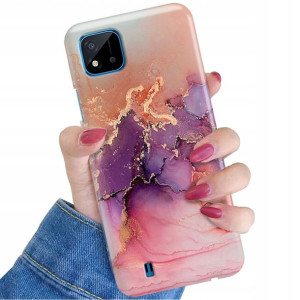 Etui do REALME C11 2021 Obudowa Marmurki Wzory