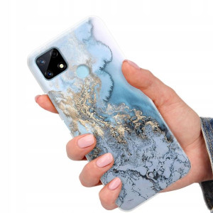 Etui do REALME C12 RMX2193 Case Marmurki Top Wzory