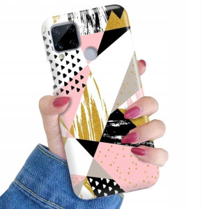 ETUI do REALME C15 Kolorowe Pastele Letnie Wzory