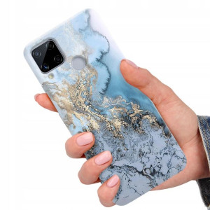 Etui do REALME C15 Obudowa Marmurki Letnie Wzory