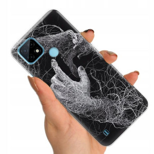 Etui do REALME C21 Obudowa Biologist Human Wzory