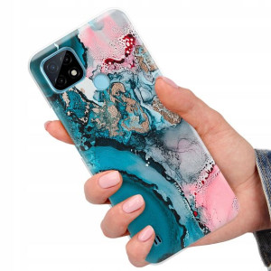 Etui do REALME C21 Obudowa Marmurki Letnie Wzory