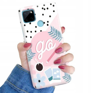 ETUI do REALME C21Y Kolorowe Pastele Letnie Wzory