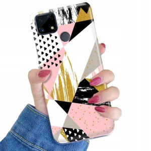 ETUI do REALME C25 Kolorowe Pastele Letnie Wzory