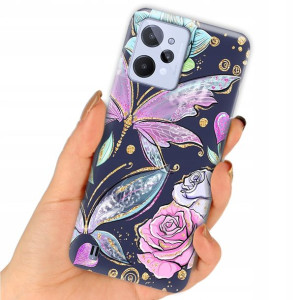 Etui do REALME C31 Obudowa Motyle Butterfly Wzory