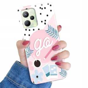 ETUI do REALME C35 Kolorowe Pastele Letnie Wzory