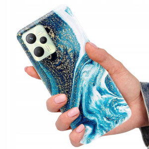 Etui do REALME C35 Obudowa Case Marmurki Wzory